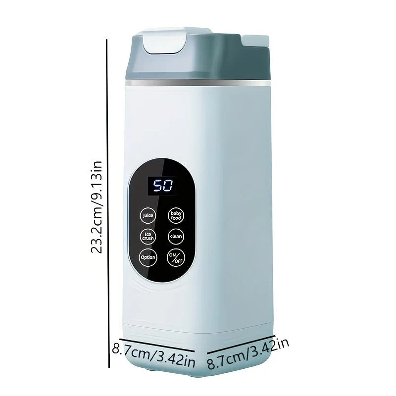 Portable Wireless Fresh Juice Maker: Freshness in a Cup, Anywhere, Anytime. BLACK