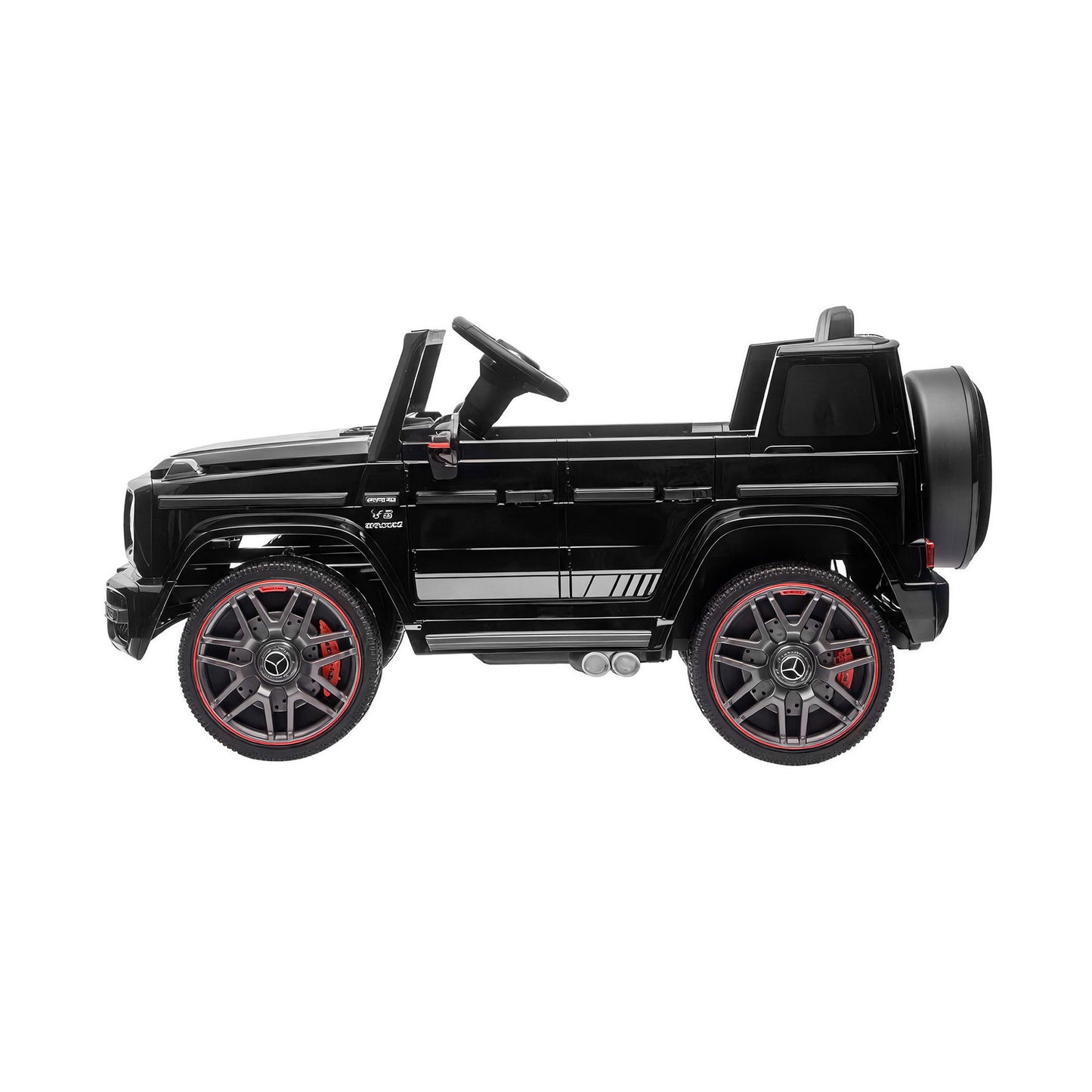 Kids Electric Ride On Car G63 Toy Cars Remote Control Black