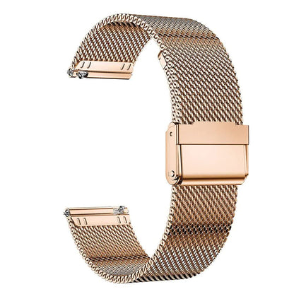 Mesh Loop Stainless Steel Strap Bling Case Gold Set Compatible withSamsung Galaxy Watch 4 5 6 40mm 44mm