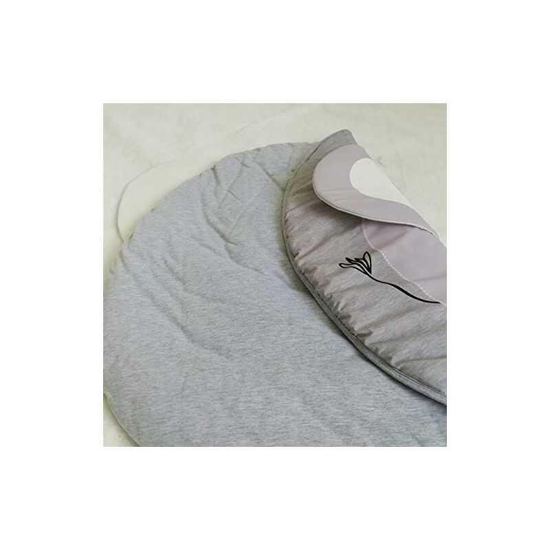 Baby Crawling Mat Play Mat Kids Crawling Mat ROund Animals Carpet Children Rug For Girls Boys 90X90Cm (Elephant)