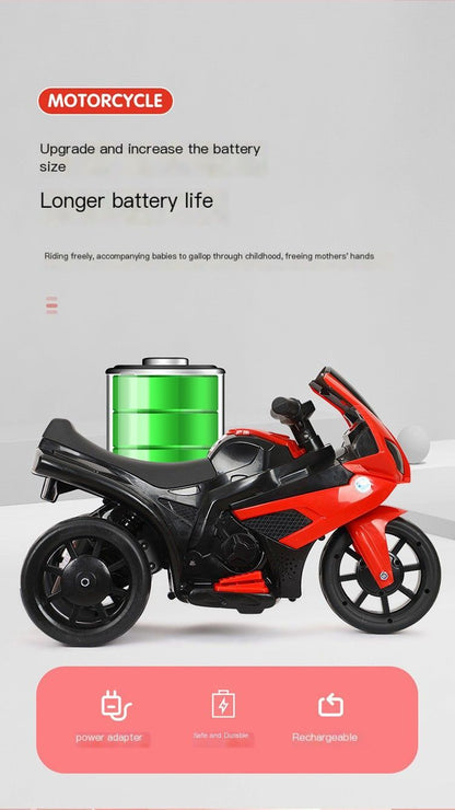 ElectricMotorcycleRemoteControlRed