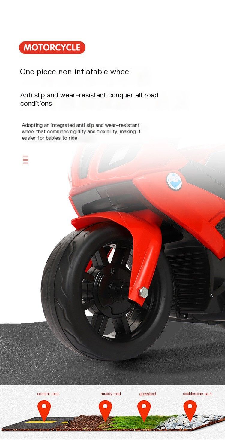 ElectricMotorcycleRemoteControlWhite