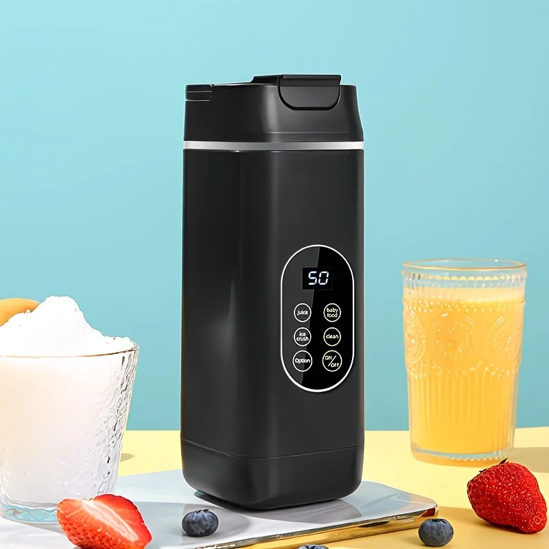 Portable Wireless Fresh Juice Maker: Freshness in a Cup, Anywhere, Anytime.  white