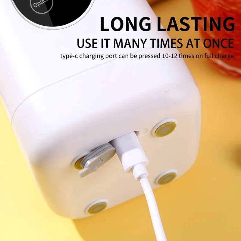 Portable Wireless Fresh Juice Maker: Freshness in a Cup, Anywhere, Anytime.  white