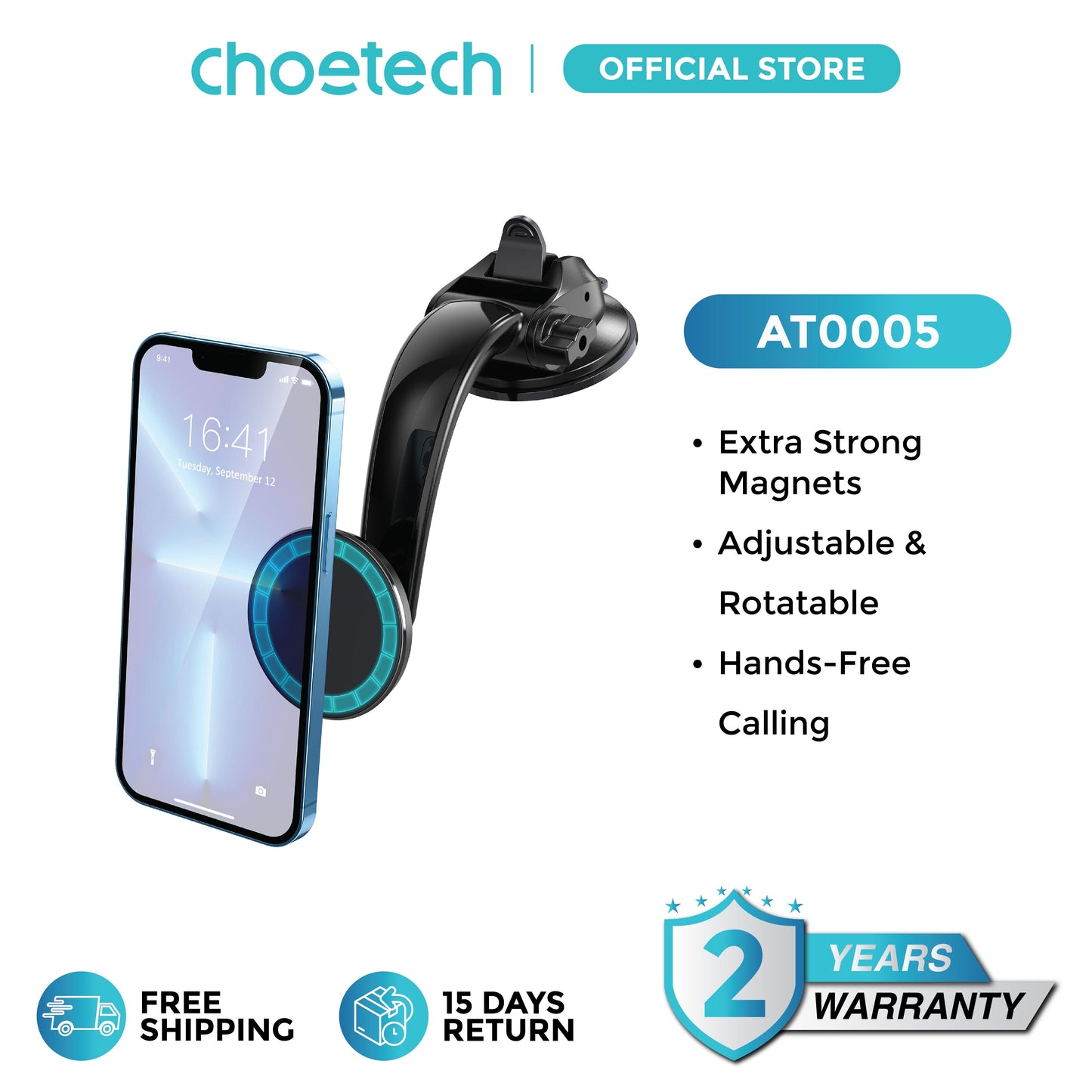 Choetech AT0005 Magsafe car mount for New iphone